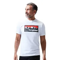 Berghaus Grey Fangs Peak T-shirt Med Korta ärmar Berghaus Grey Fangs Peak T-shirt Med Korta ärmar