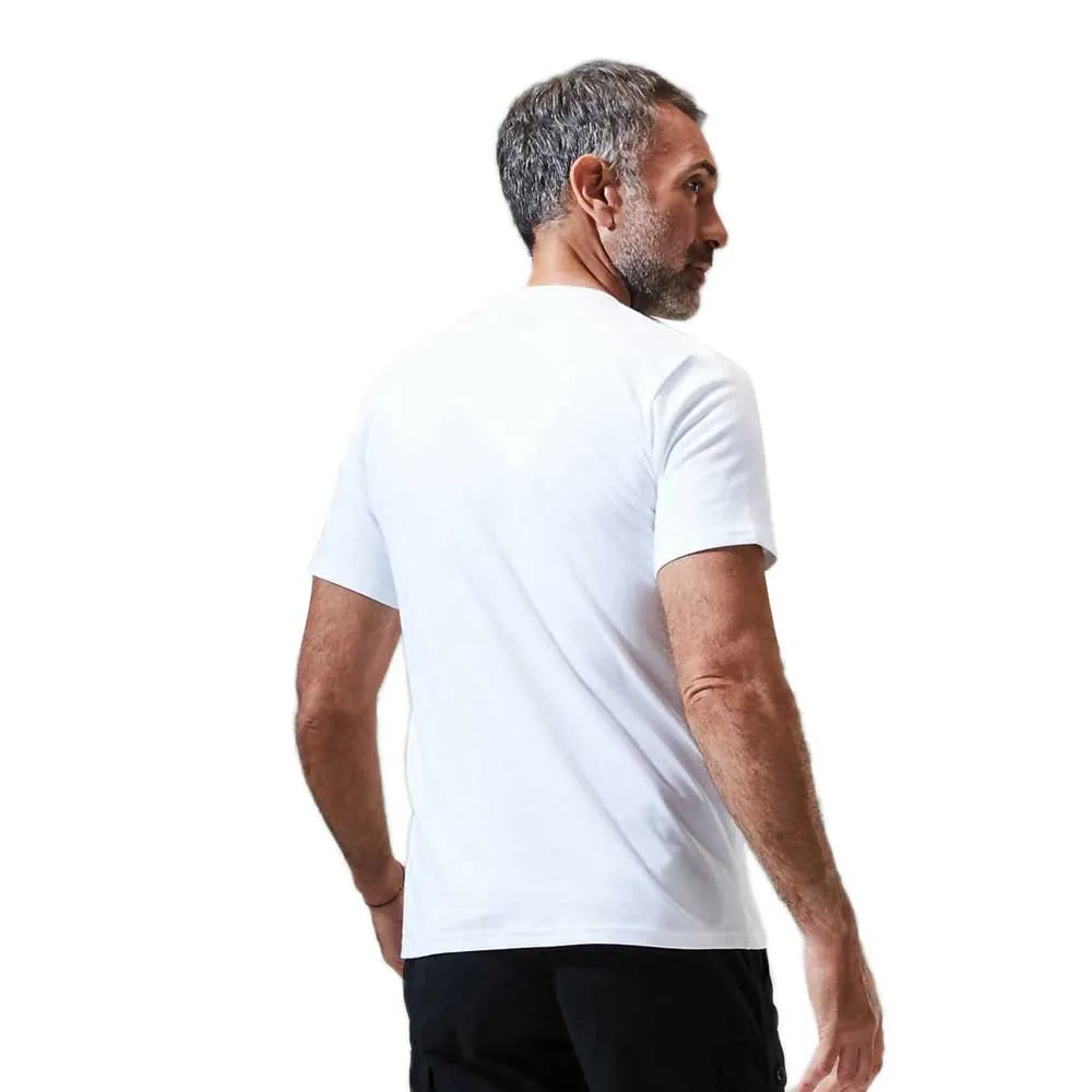 Berghaus Grey Fangs Peak T-shirt Med Korta ärmar, Pure white