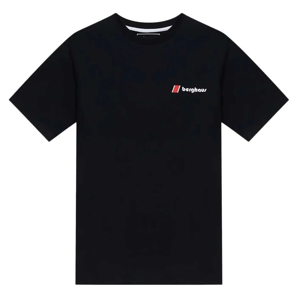 Berghaus Kanchenjunga Static T-shirt Med Korta ärmar, Black / black