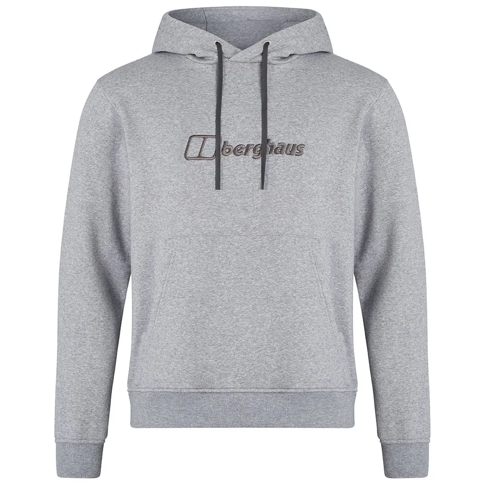 Berghaus Logo Tröja Med Huva, Grey