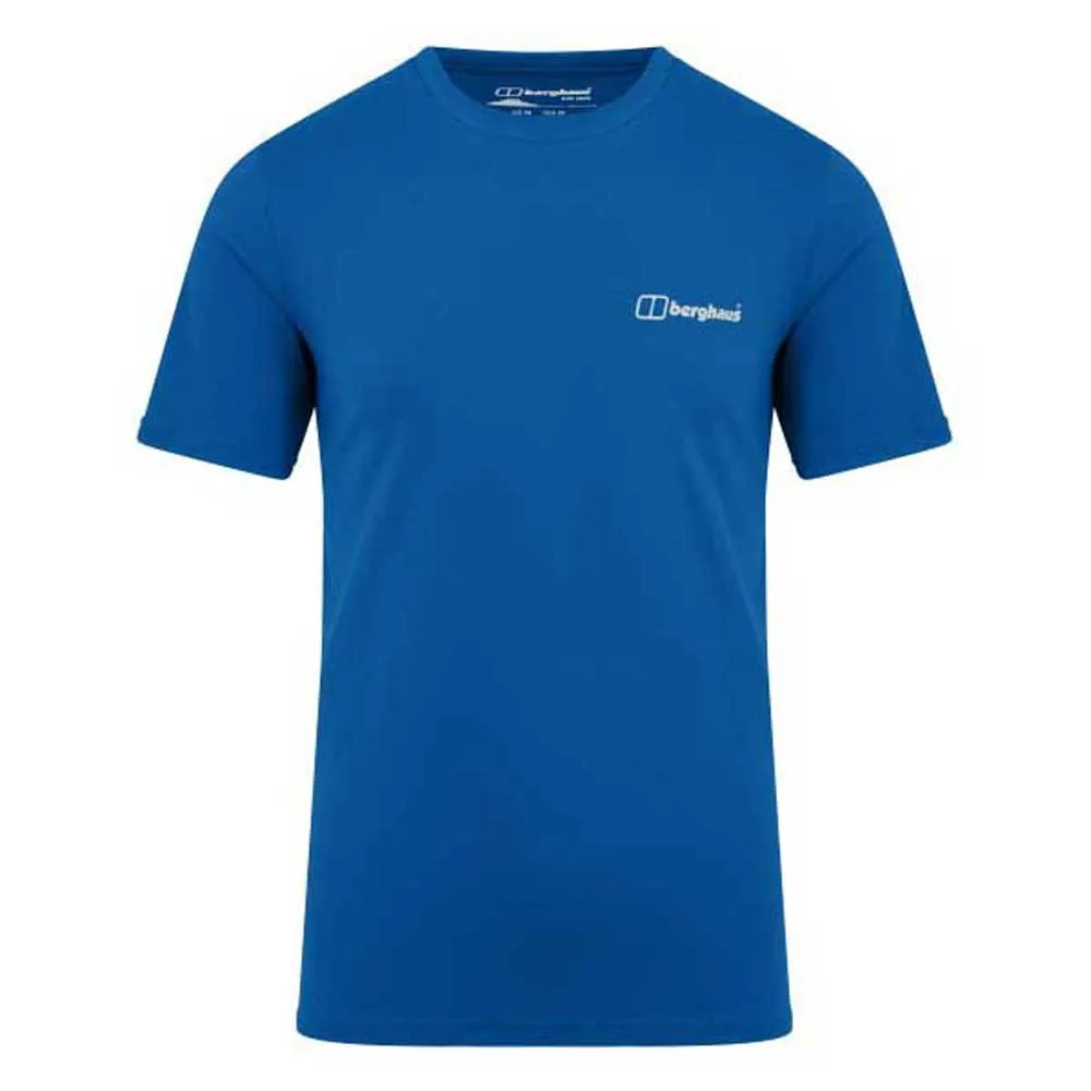 Berghaus Mont Blanc Mtn T-shirt Med Korta ärmar, Blue