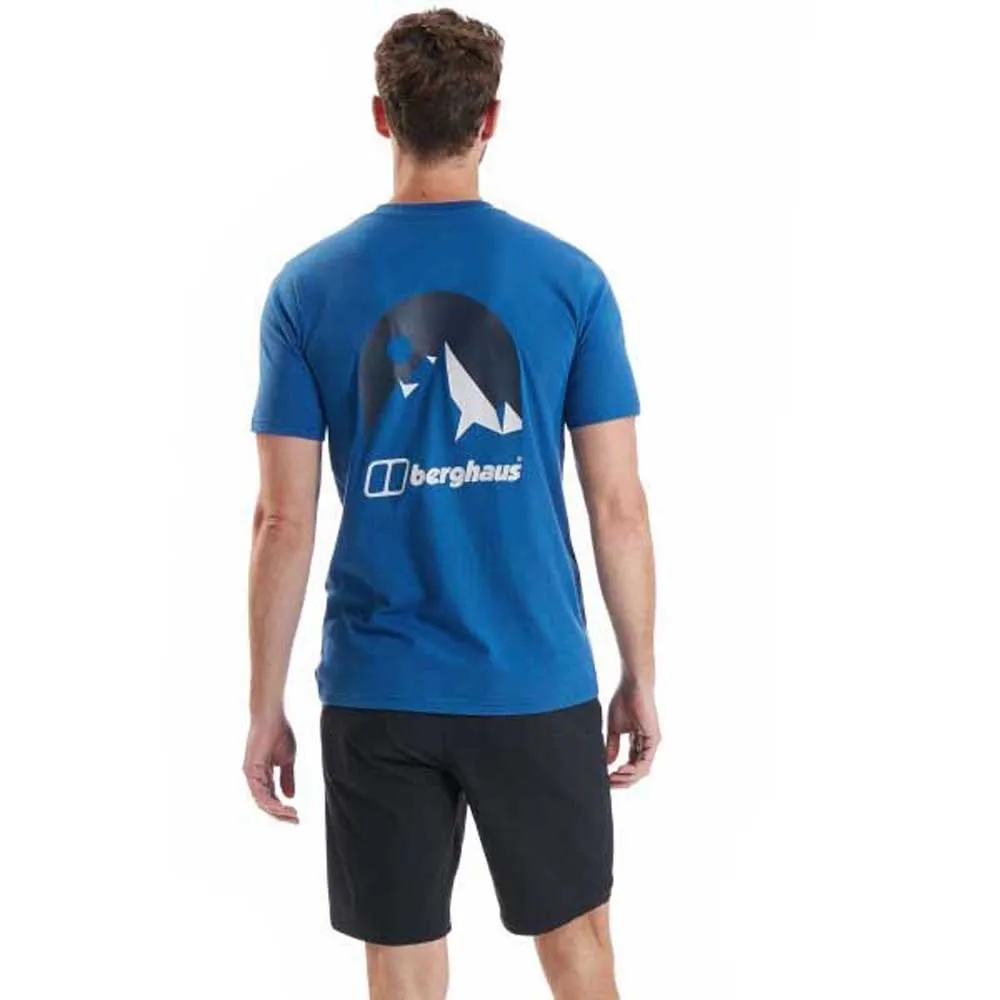 Berghaus Mont Blanc Mtn T-shirt Med Korta ärmar, Blue
