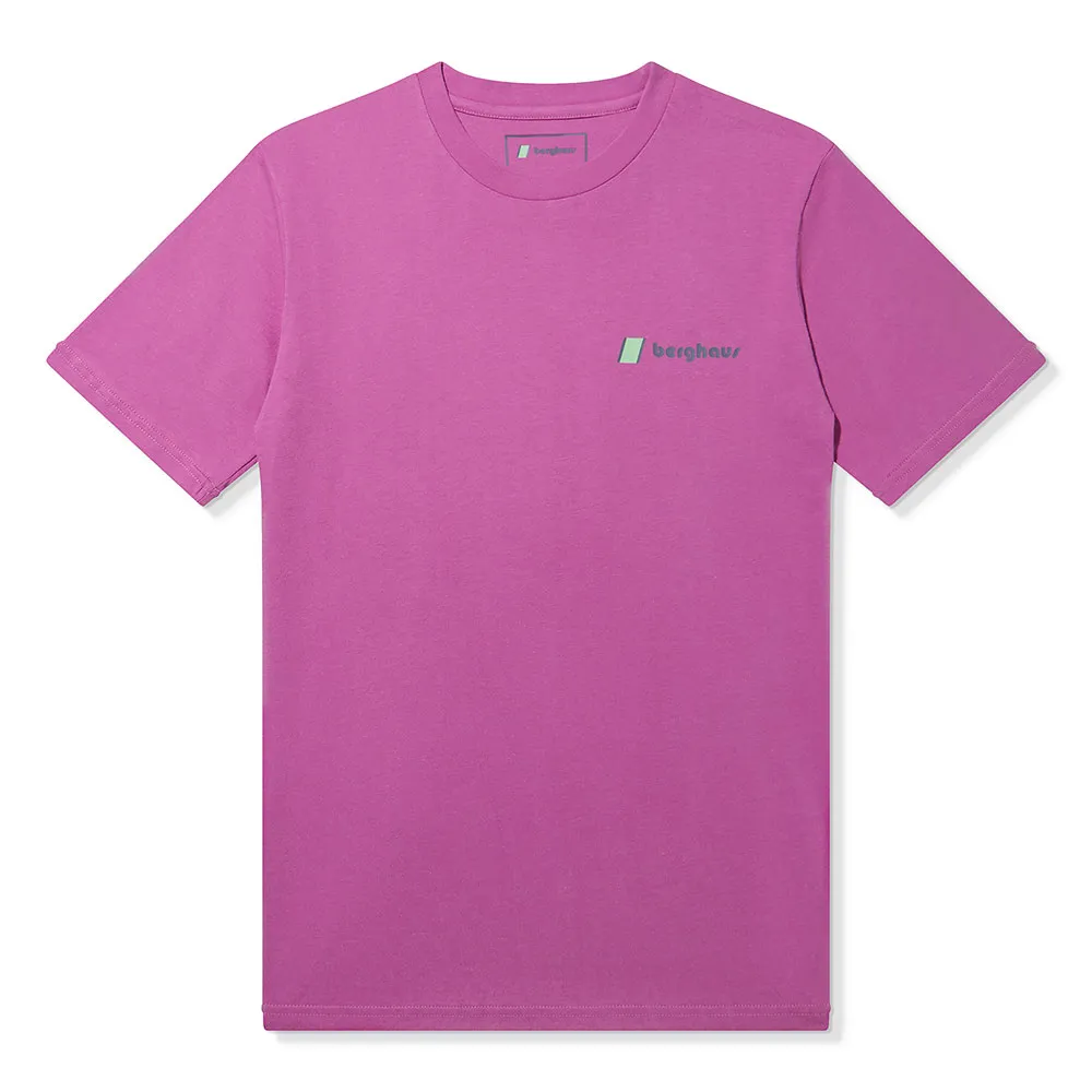 Berghaus Mountain Zine T-shirt Med Korta ärmar, Radiant orchid