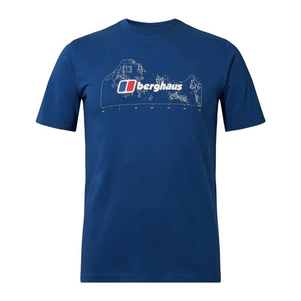 Berghaus Mtn Width T-shirt Med Korta ärmar, Murky marine