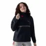 Berghaus Oversized Aztec Fleece Med Halv Dragkedja, Jet black