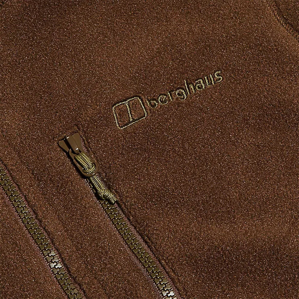 Berghaus Prism Fleece Med Halv Dragkedja, Kv9 ltbrn / ltgrn