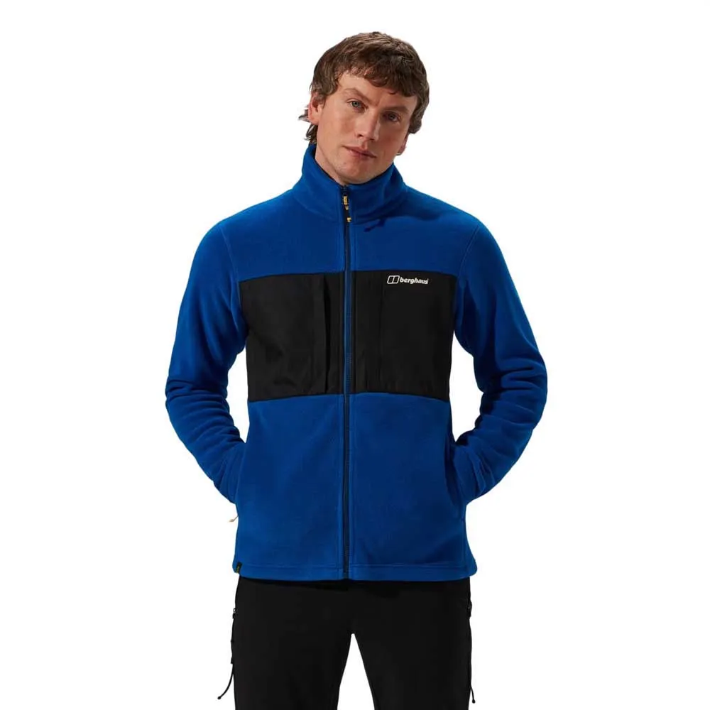 Berghaus Prism Guide Ia Fleecejacka Med Dragkedja, Kw3 blue / black