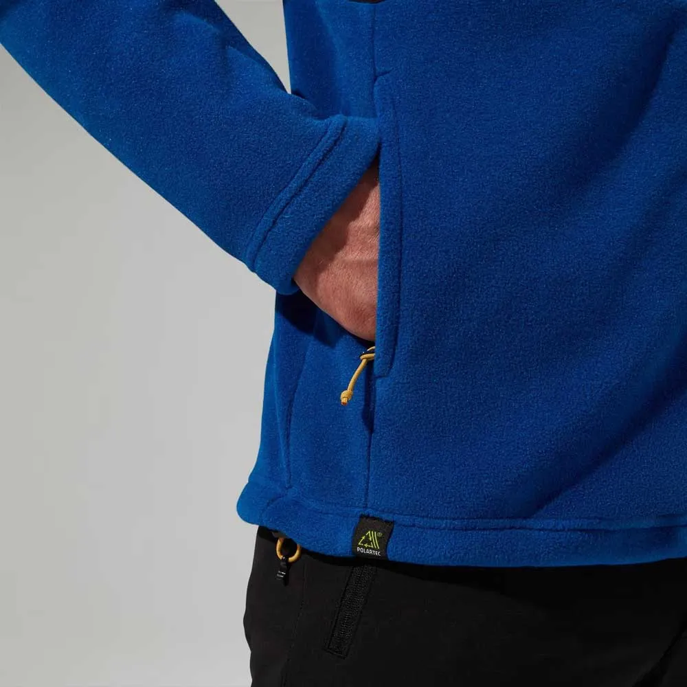 Berghaus Prism Guide Ia Fleecejacka Med Dragkedja, Kw3 blue / black