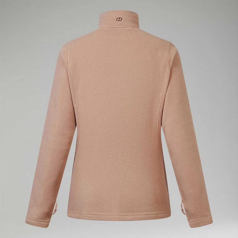 Berghaus Prism Ia Fleecejacka Med Dragkedja, Kv7 pink clay Berghaus Prism Ia Fleecejacka Med Dragkedja, Kv7 pink clay
