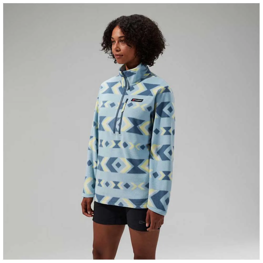 Berghaus Prism Printed Trango Fleece Med Halv Dragkedja