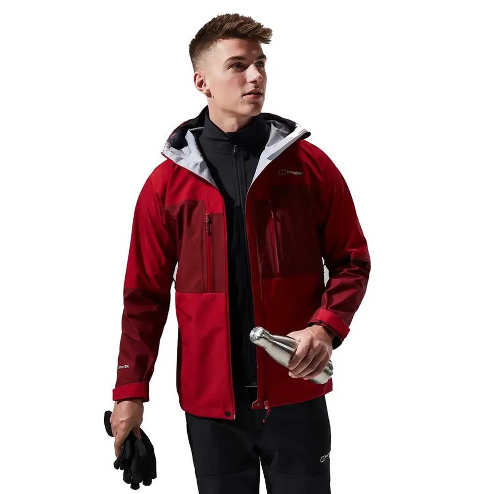 Berghaus Ridgemaster 3l Goretex Jacka, Red dahlia / syrah