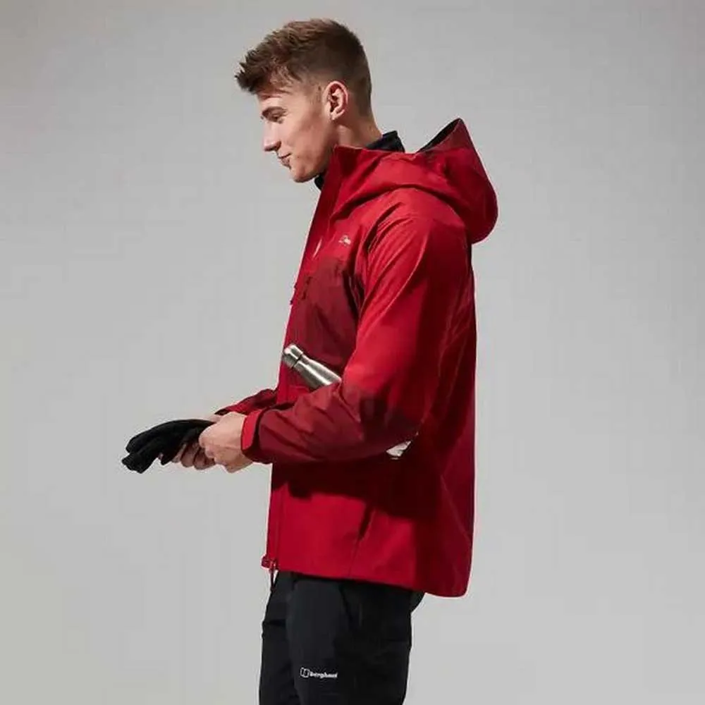 Berghaus Ridgemaster 3l Goretex Jacka, Red dahlia / syrah