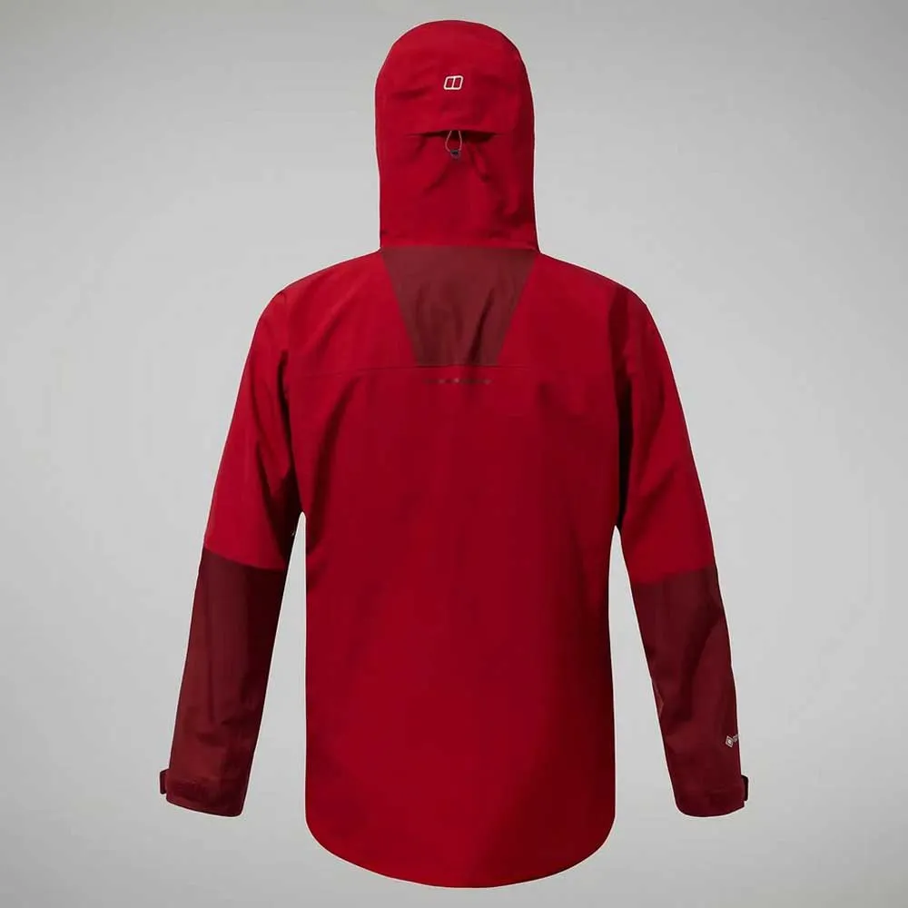 Berghaus Ridgemaster 3l Goretex Jacka, Red dahlia / syrah