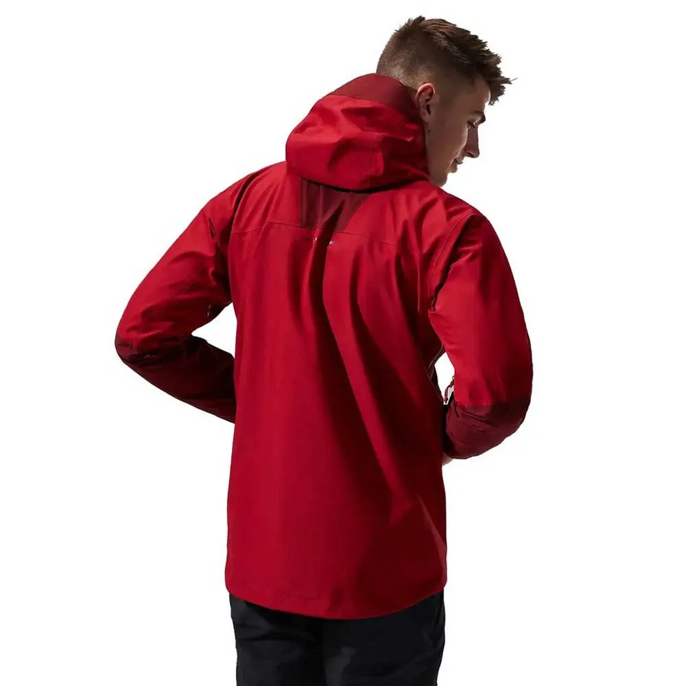 Berghaus Ridgemaster 3l Goretex Jacka, Red dahlia / syrah