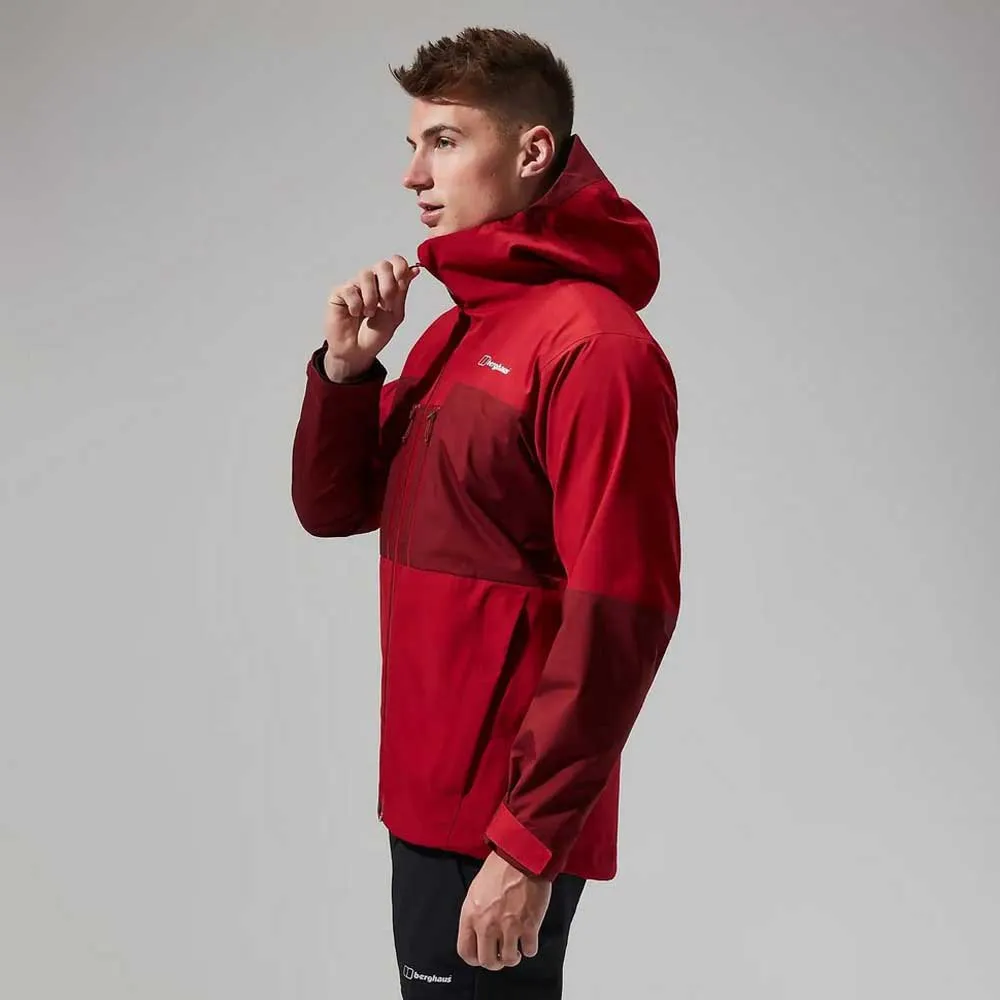 Berghaus Ridgemaster 3l Goretex Jacka, Red dahlia / syrah