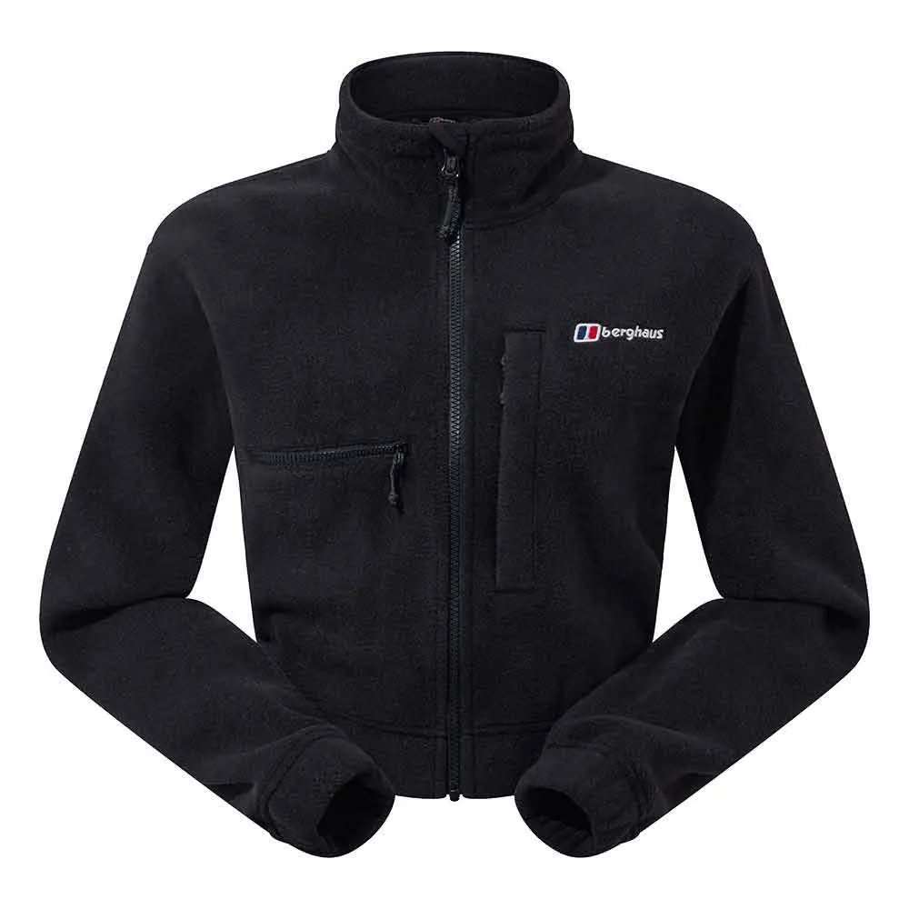 Berghaus Urb Cropped Co-ord Fleecejacka Med Dragkedja, Jet black Berghaus Urb Cropped Co-ord Fleecejacka Med Dragkedja, Jet black
