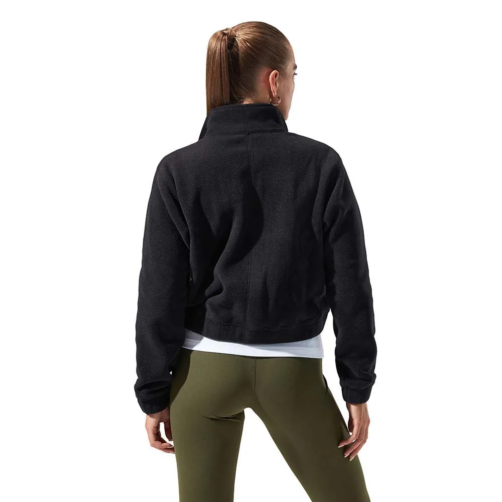 Berghaus Urb Cropped Co-ord Fleecejacka Med Dragkedja, Jet black Berghaus Urb Cropped Co-ord Fleecejacka Med Dragkedja, Jet black