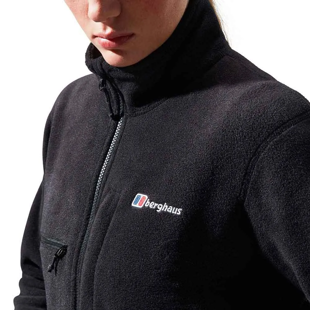 Berghaus Urb Cropped Co-ord Fleecejacka Med Dragkedja, Jet black Berghaus Urb Cropped Co-ord Fleecejacka Med Dragkedja, Jet black