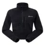 Berghaus Urb Cropped Co-ord Fleecejacka Med Dragkedja, Jet black