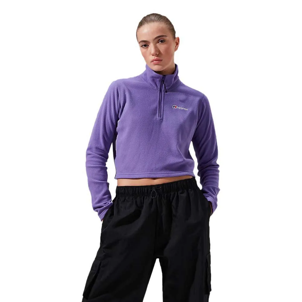Berghaus Urb Prism Crop Fleece Med Halv Dragkedja Berghaus Urb Prism Crop Fleece Med Halv Dragkedja