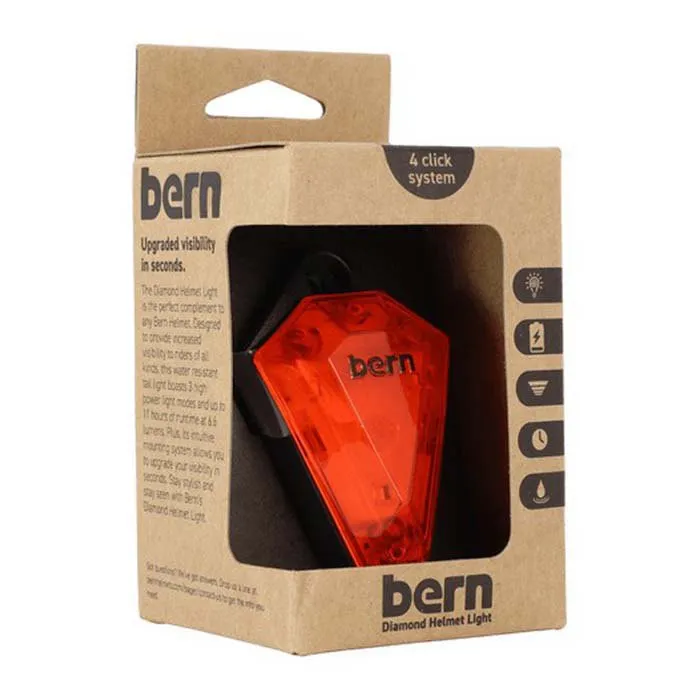 Bern Diamond Hjälmlampa, Black