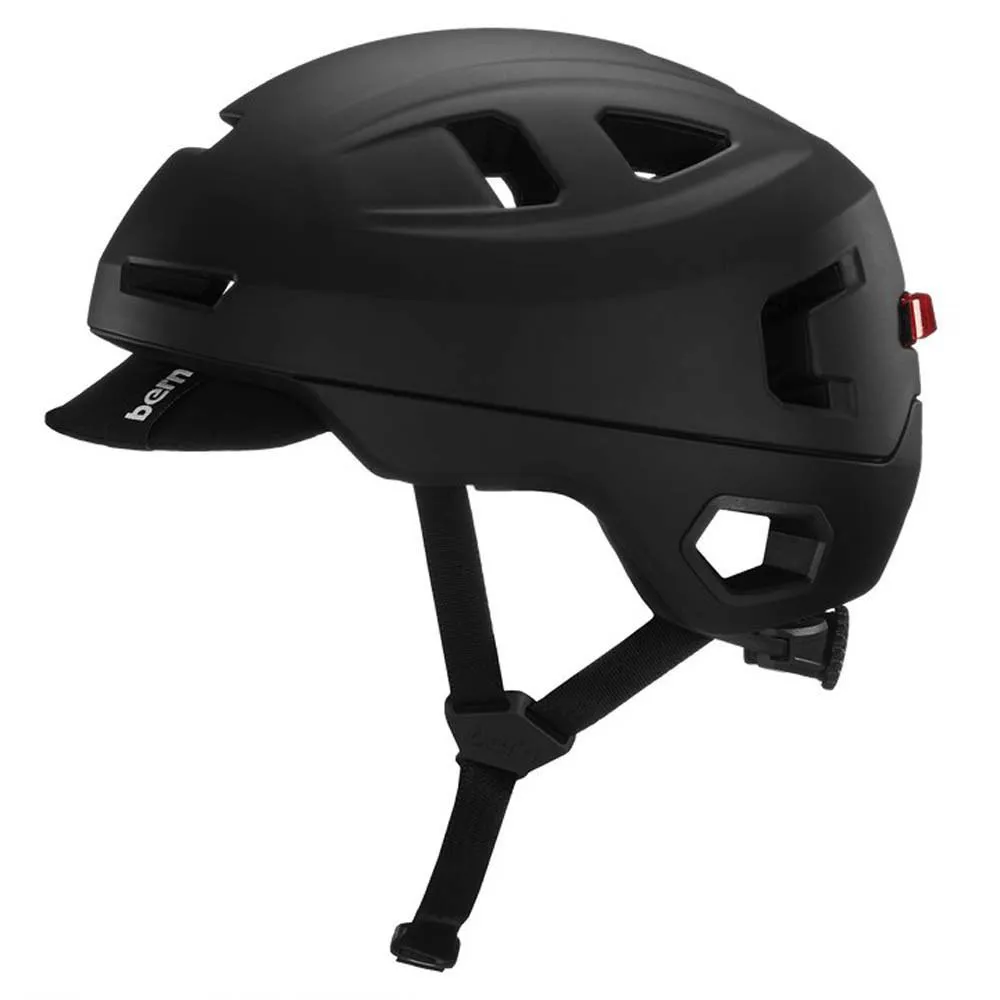 Bern Hudson Mips Stadshjälm Refurbished, Matte black Bern Hudson Mips Stadshjälm Refurbished, Matte black