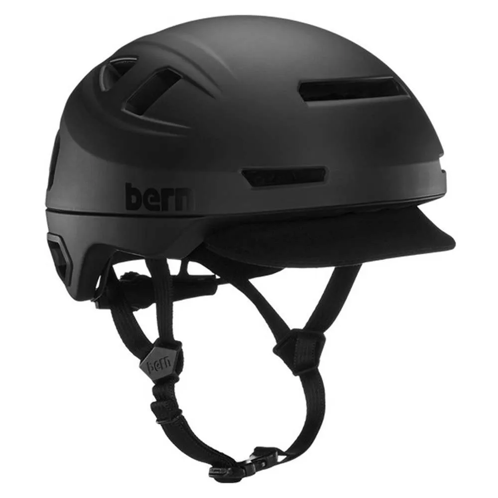Bern Hudson Mips Stadshjälm Refurbished, Matte black Bern Hudson Mips Stadshjälm Refurbished, Matte black