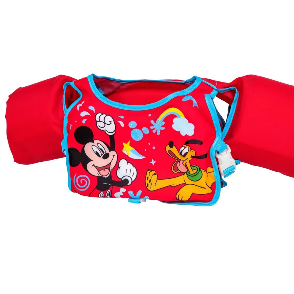 Bestway 09103 Disney Mickey Mouse Flytväst unisex, Multicolour, 3-6Y
