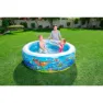Bestway 196x53 Cm Rund Uppblåsbar Pool unisex, Multicolour, 700L