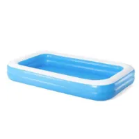 Bestway 305x183x46 Cm Rektangulär Uppblåsbar Pool unisex Bestway 305x183x46 Cm Rektangulär Uppblåsbar Pool unisex