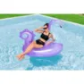 Bestway 41505 Sea Horse 170x120 Cm Luftmadrass För Pool unisex, Multicolour, 170 x 120cm