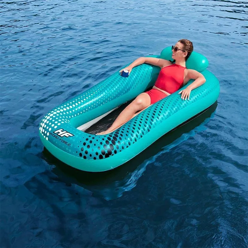 Bestway 43540 Luftmadrass För Pool unisex, Blue, 198 x 119cm Bestway 43540 Luftmadrass För Pool unisex, Blue, 198 x 119cm