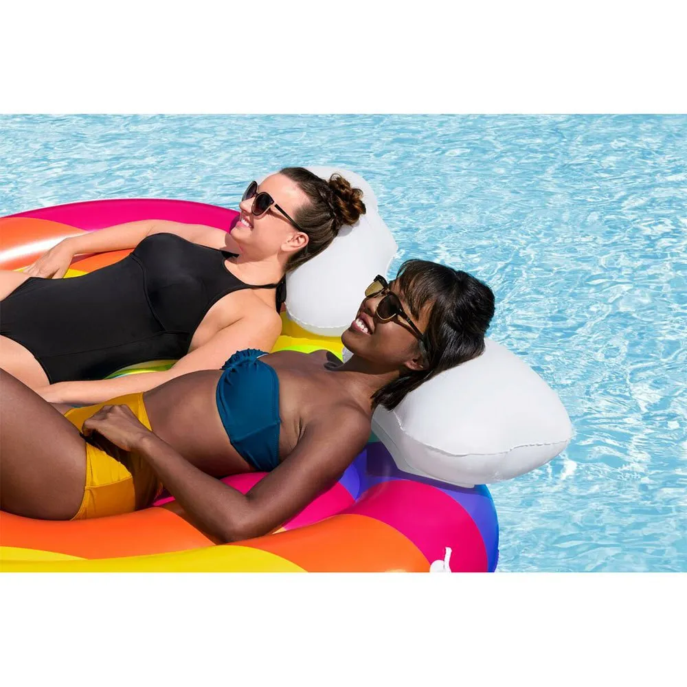Bestway 43722 Rainbow Dreams Uppblåsbar ö unisex, 175 x 163cm Bestway 43722 Rainbow Dreams Uppblåsbar ö unisex, 175 x 163cm