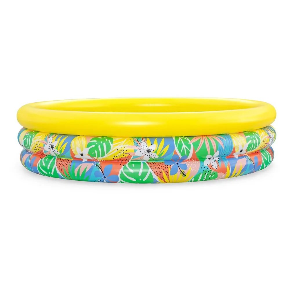 Bestway 51203 Tropical Ø168x38 Cm Rund Uppblåsbar Pool unisex, Multicolour, Ø168 x 38cm Bestway 51203 Tropical Ø168x38 Cm Rund Uppblåsbar Pool unisex, Multicolour, Ø168 x 38cm