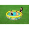 Bestway 51203 Tropical Ø168x38 Cm Rund Uppblåsbar Pool unisex, Multicolour, Ø168 x 38cm