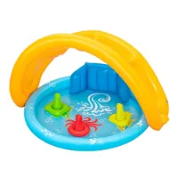 Bestway 52568 Lil´seashapes Skuggad Barnpool 112x89x76 Cm unisex Bestway 52568 Lil´seashapes Skuggad Barnpool 112x89x76 Cm unisex