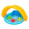 Bestway 52568 Lil´seashapes Skuggad Barnpool 112x89x76 Cm unisex, Multicolour, 112 x 86 x 76cm