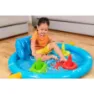 Bestway 52568 Lil´seashapes Skuggad Barnpool 112x89x76 Cm unisex, Multicolour, 112 x 86 x 76cm