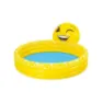 Bestway 53081 Rund Uppblåsbar Pool unisex, Yellow / blue, 165 x 144 x 69cm