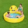 Bestway 53081 Rund Uppblåsbar Pool unisex, Yellow / blue, 165 x 144 x 69cm