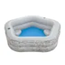 Bestway 54423 Uppblåsbar Pool unisex, Grey / blue, 213 x 119 x 61cm