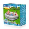 Bestway 54423 Uppblåsbar Pool unisex, Grey / blue, 213 x 119 x 61cm