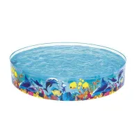 Bestway 55031 Rund Uppblåsbar Pool unisex Bestway 55031 Rund Uppblåsbar Pool unisex