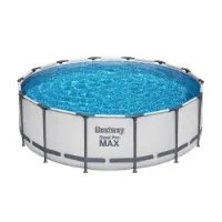Bestway 5612x Steel Pro Max Ø427x122cm Rund Rörpool unisex Bestway 5612x Steel Pro Max Ø427x122cm Rund Rörpool unisex