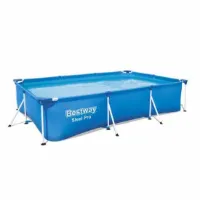 Bestway 56404 Steel Pro 300x201x66cm Rektangulär Rörpool Utan Filter/renare unisex Bestway 56404 Steel Pro 300x201x66cm Rektangulär Rörpool Utan Filter/renare unisex