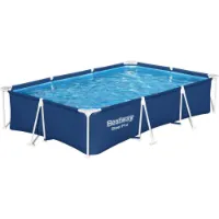 Bestway 56411 Steel Pro 300x201x66cm Rektangulär Rörpool unisex Bestway 56411 Steel Pro 300x201x66cm Rektangulär Rörpool unisex