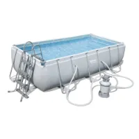 Bestway 56442 Power Steel 404x201x100cm Rektangulär Rörpool unisex Bestway 56442 Power Steel 404x201x100cm Rektangulär Rörpool unisex