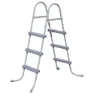 Bestway 56442 Power Steel 404x201x100cm Rektangulär Rörpool unisex, Grey / blue, 6478L