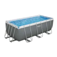 Bestway 56457 Power Steel 412x201x122cm Rektangulär Rörpool unisex