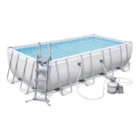 Bestway 56466 Power Steel 549x274x122cm Rektangulär Rörpool unisex